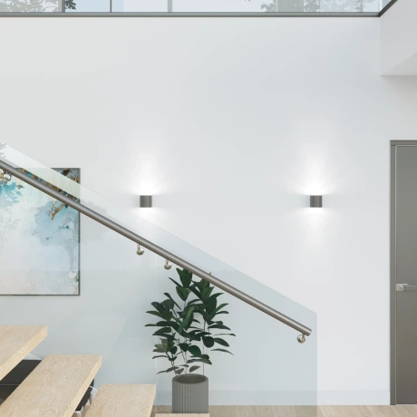 Wandleuchte ORBIS 1 anthrazit