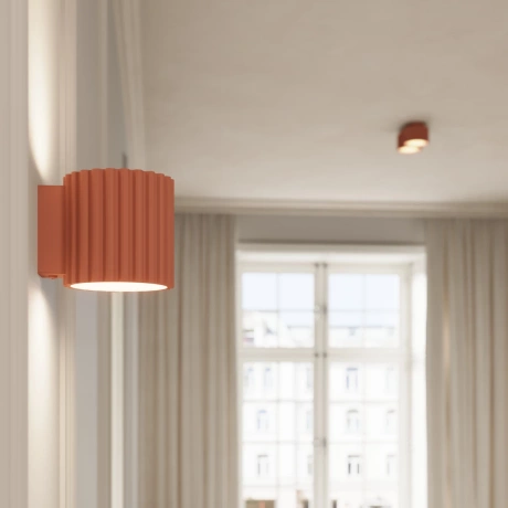 Plafond AURA 2 apricot Gx53