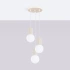 Pendelleuchte HALO 3P beige