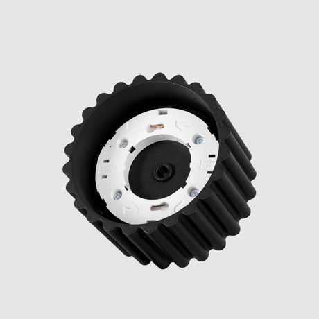 Plafond AURA 1 schwarz Gx53