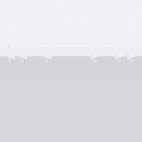 Plafond KARBON 6L weiß