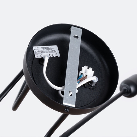 Kronleuchter LOOP 2 Schwarz