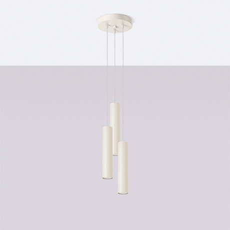 Pendelleuchte LAGOS 3P beige