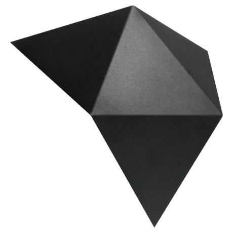Wandleuchte SOLIDO schwarz
