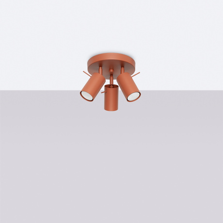 Plafond RING 3P roter Ocker