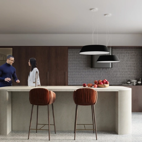 Deckenleuchte VEGA 60 schwarz