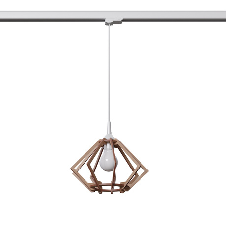 Pendelleuchte POMPELMO Natural Holz E27 4000K 7,5W 690lm #W