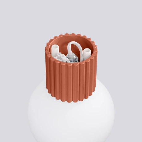 Wandleuchte HALO roter Ocker IP44