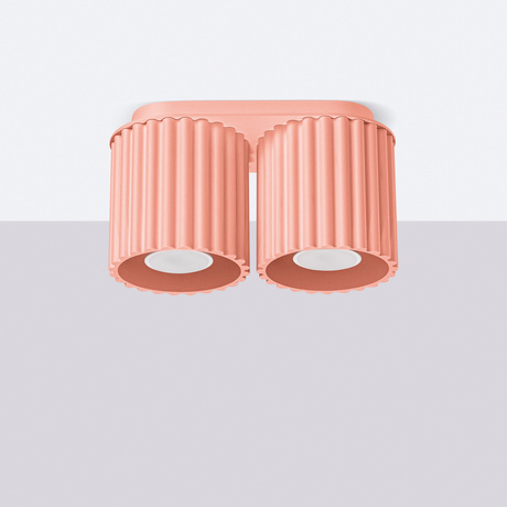 Plafond AURA 2 apricot GU10