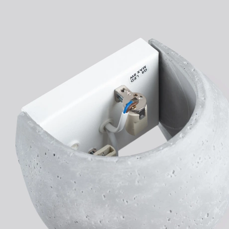 Wandleuchte GLOBE beton