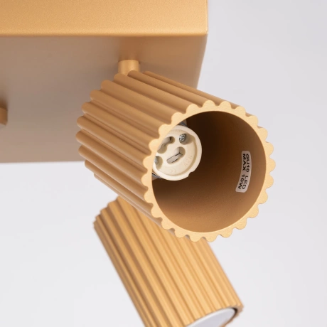 Plafond KARBON 4 golden