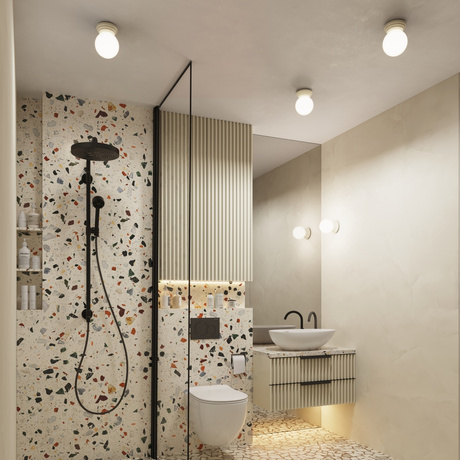 Plafond ZORI beige IP44