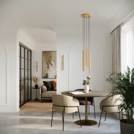 Wandleuchten PASTELO 2 golden