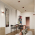 Plafond AURA 2 mokka GU10