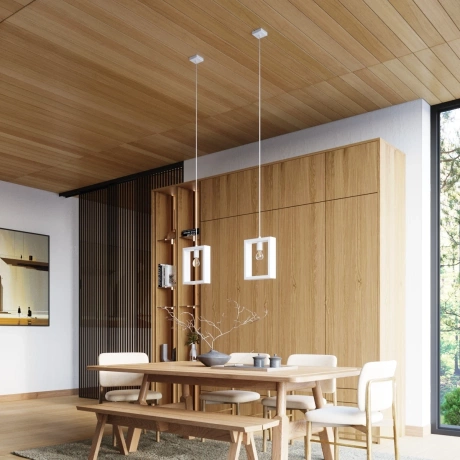 Pendelleuchte ARIES Weiß