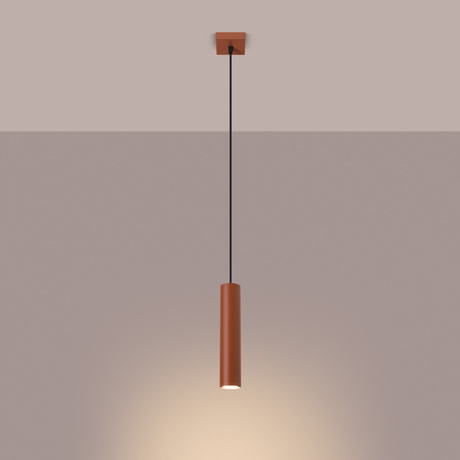 Pendelleuchte LAGOS 1 roter Ocker