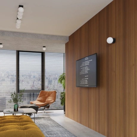 Wandlampe YOLI 1 Schwarz