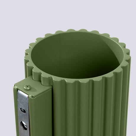 Wandleuchte AURA olivgrün G9