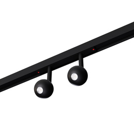 NOXE 2 schwarze LED 3000K 14W 1120lm