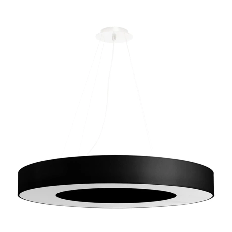 Kronleuchter SATURNO SLIM 70 schwarz