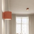 Plafond AURA 1 apricot Gx53