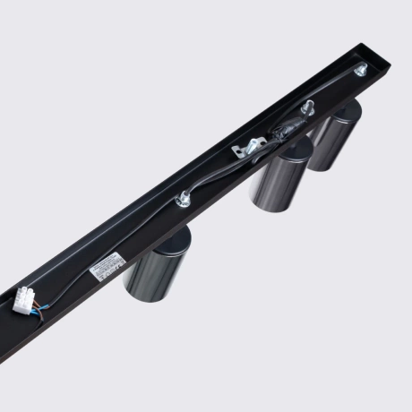 Plafond WINX 6L schwarz/chrom