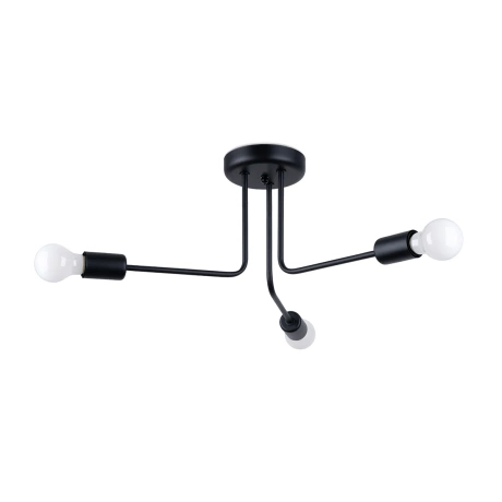 Kronleuchter NORAH 3 schwarz