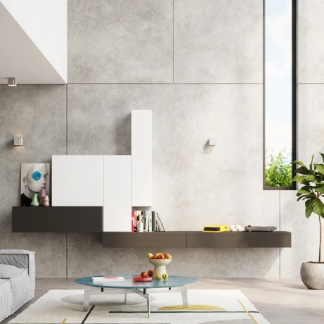 Wandleuchte PIXAR grau