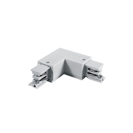 Rechtwinkliger Stromanschluss, weiß