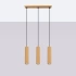 Pendelleuchte KARBON 3L golden