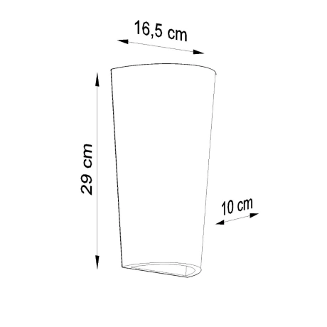 Wandleuchte Keramik LANA
