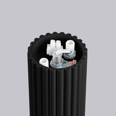 Plafond HALO schwarz IP44