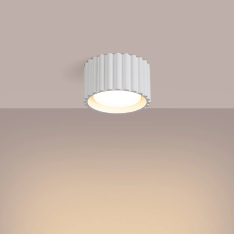Plafond AURA 1 weiß Gx53