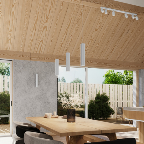 Plafond KARBON 6L weiß