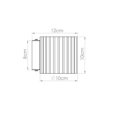 Wandleuchte AURA ultramarin G9