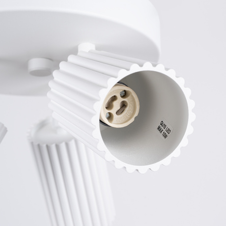 Plafond KARBON 3P weiß