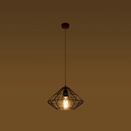 Hängeleuchte UMBERTO schwarz