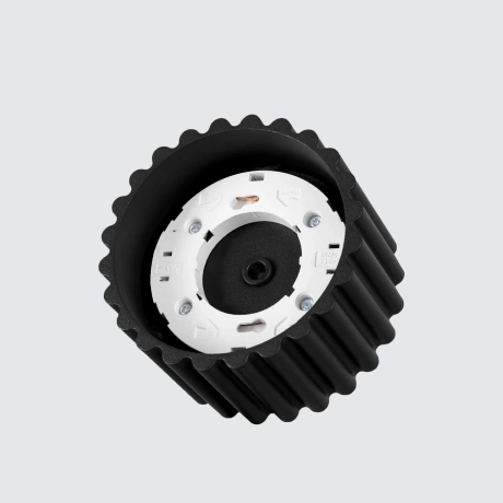 Plafond AURA 1 schwarz Gx53