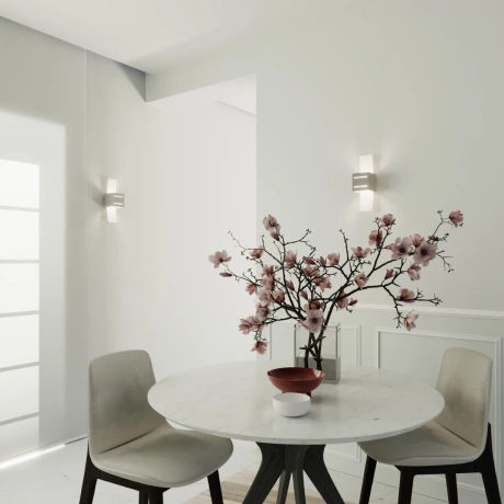 Wandleuchte LORETO grau