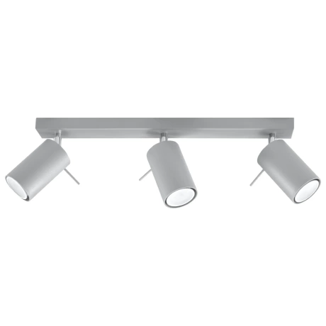 Deckenleuchte RING 3 grau