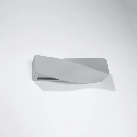 Wandleuchte Keramik SIGMA grau