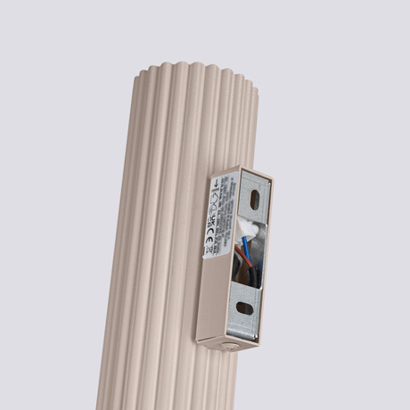 Tischlampe KARBON taupe