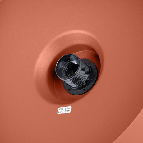 Pendelleuchte BILO roter Ocker