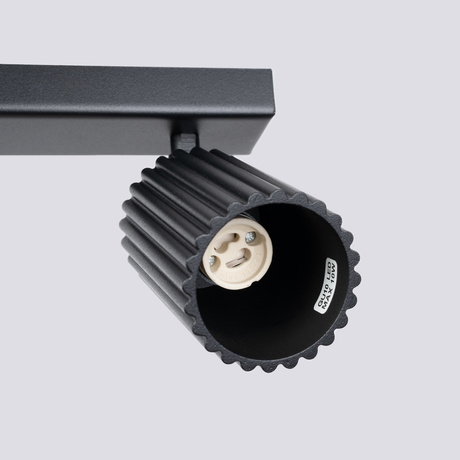 Plafond KARBON 2 schwarz