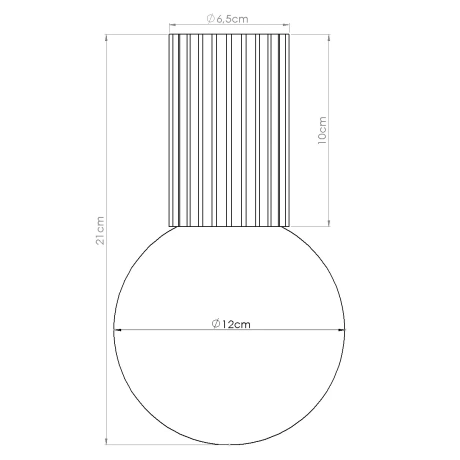 Plafond HALO schwarz IP44
