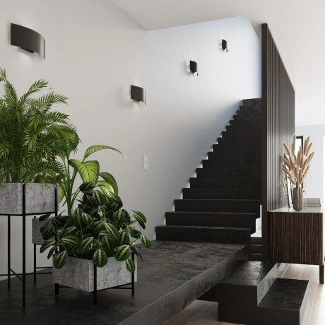 Wandleuchte MAGNUS schwarz