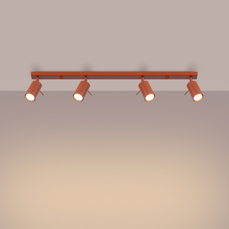 Plafond RING 4L roter Ocker