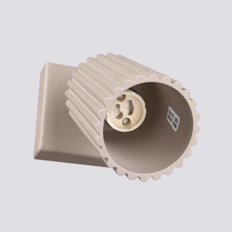 Wandleuchte KARBON taupe