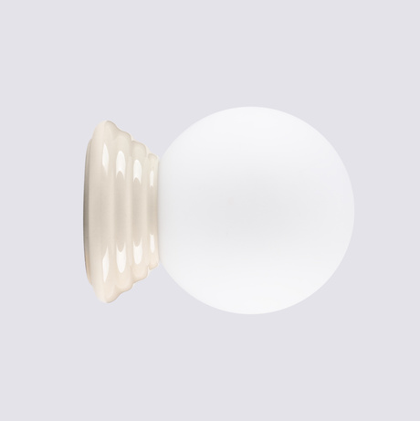 Wandleuchte ZORI beige IP44