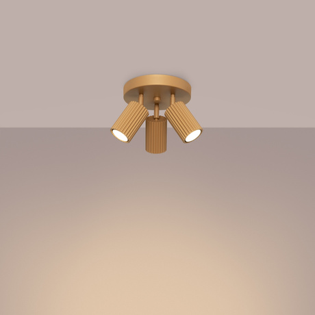 Plafond KARBON 3P golden